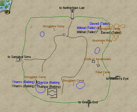 Dawnshroud Peaks Map